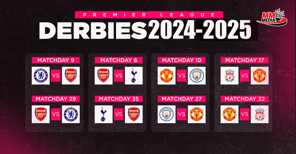 The Premier League's fiercest derby rivals